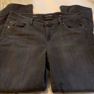 Dark gray liverpool jean
